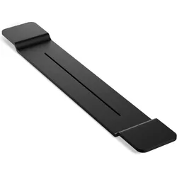 Stone Badewannenablage schwarz matt