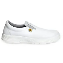 Abeba ESD-Berufsschuhe x-light ESD Loafer, O2 FO, SRC, weiß 38