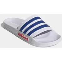 adidas Shower Adilette Cloud White / Royal Blue / Pure Ruby 46
