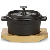 Echtwerk Mini-Kochtopf Bräter Ø 10 cm rund