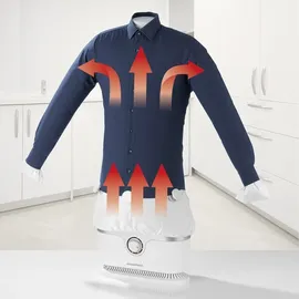 Clean Maxx CLEANmaxx Hemden- und Blusenbügler 1800 W 00384, 1800 W - Trocknen + Glätten