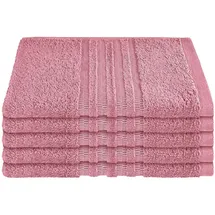 SCHIESSER Milano Gästehandtuch 5 x 30 x 50 cm malve