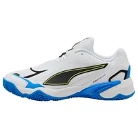 Puma Solarstrike 4 Hallenschuhe Unisex Weiß/Schwarz/Ultra Blau 39