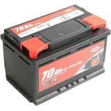 Autobatterie 70Ah 12V 600A Polo Positiv Recht Kassette L3B