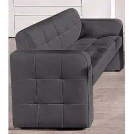 exxpo - sofa fashion 2-Sitzer EXXPO - SOFA FASHION "Barista, modern und bequem, hoher Sitzkomfort", grau (anthrazit), B:162cm H:82cm T:68cm, Sofas, moderne Sitz- und Rückenverarbeitung, frei im Raum stellbar