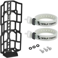 WOLFTOOTH Gepäckträger Morse Cargo Cage + Straps | schwarz