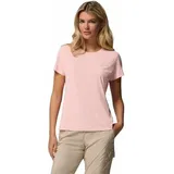 Columbia Damen Shirt Zero Rules Light SS Crew, Größe M in Pink Pink Sand 669