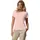 Columbia Damen Shirt Zero Rules Light SS Crew, Größe M in Pink Pink Sand 669