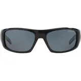 Arnette Herren 0AN4182 214981 62 Sonnenbrille, Schwarz (Black/Polargray) - 62