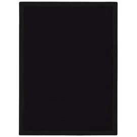 Astra Sisalteppich Sisal Premium Teppich ASTRA Manaus, Eckig schwarz Eckig | 250 cm x 300 cm