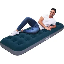 Jilong Avenli Camping Luftmatratze/Luftbett blau mit eingebauter Fußpumpe