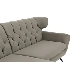 jette home Ecksofa Caldara ¦ grau ¦ Maße (cm): B: 300 H: 94 T: 175.0