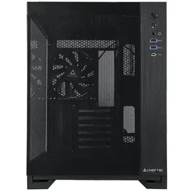 Chieftec Visio Air GM-30B-M-OP, black, Cube, Schwarz