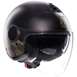 AGV Eteres Ponza Jethelm, schwarz-gold, Größe M
