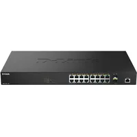 D-Link DMS-1250-18P/E Smart Managed PoE 18-Port-Multi-Gigabit-Switch