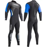 Cressi Neoprenanzug Classic Schwarz/Blau XL
