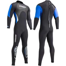 Cressi Neoprenanzug Classic Schwarz/Blau XL