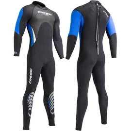 Cressi Neoprenanzug Classic Schwarz/Blau XL