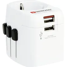 SKROSS Reiseadapter Pro Light USB 2 St.