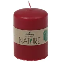 Stumpenkerzen Classic Nature Altrot 80 x Ø 57 mm