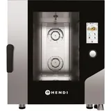 HENDI Konvektionsdampfgarer – Touch, 7 x GN 1/1, elektrisch, mit direktem Dampf und Touchscreen-Steuerung, 730x784x(H)850mm