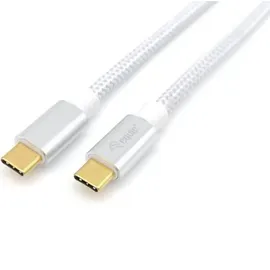 Equip USB-C 0,5 m Weiß/Silber