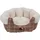 Heim Hunde-und Katzenbett Classic mit herausnehmbarem Kissen 60 x 50 cm x 21 cm