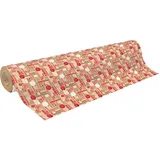 Clairefontaine Geschenkpapierrolle Kraft 50x0,70m Weihnachten Mehrfarbig 223811C