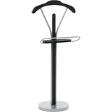 vidaXL Herrendiener 45 x 35 x 107 cm Schwarz/Grau