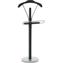 vidaXL Herrendiener 45 x 35 x 107 cm Schwarz/Grau