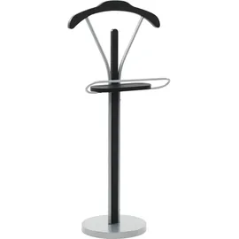 vidaXL Herrendiener 45 x 35 x 107 cm Schwarz/Grau