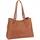 Valentino Brixton Shopper Kunstleder Brown