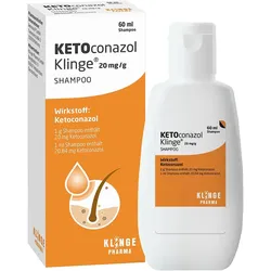 Ketoconazol Klinge 20 mg/g Shampoo