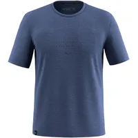 Salewa Herren Eagle EITD AM T-Shirt (Größe XL, blau)
