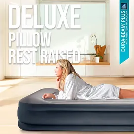 Intex Dura-beam Standard Deluxe Pillow Luftmatratze - Black - 99 x 191 x 42 cm