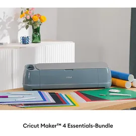 Cricut MakerTM 4 + Essentials-Bundle Plotter