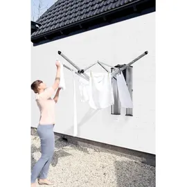 Brabantia WallFix Wandwäschetrockner 24M mit Aufbewahrungsschutzbox
