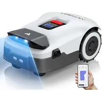 Anthbot KI Mähroboter ohne Begrenzungskabel Max. 2000m2, RTK+4-Kamera-Vision Rasenmäher