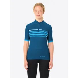 Vaude Damen Posta HZ II Radtrikot (Größe L, blau)
