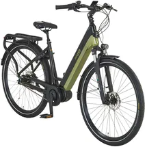 Prophete Geniesser 5.0 Damen 48 V Schwarz-Silbergrün 28 Zoll