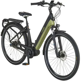 Prophete Geniesser 5.0 Damen 48 V Schwarz-Silbergrün 28 Zoll