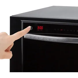 Klarstein Havasia UV 6 Luminance Tischgeschirrspüler (freistehend, 550 mm breit, Schwarz)