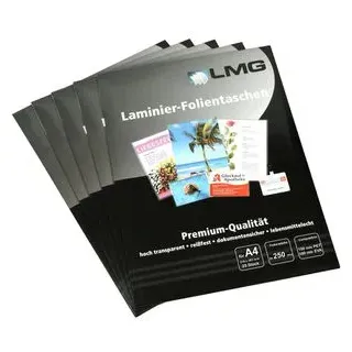 LMG Laminierfolien glänzend 250 mikron A4