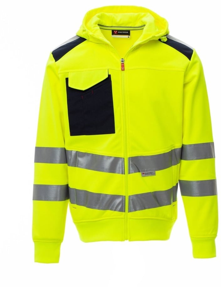 Warnschutz-Sweatjacke LEADER - XL