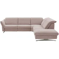 Hukla Ecksofa Mikrofaser Michelle ¦ rosa/pink ¦ Maße (cm): B: 292 H: 99 T: 258