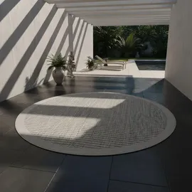 KADIMA DESIGN Balkonteppich Grau, 200x200 cm, – Böden, Teppiche, Outdoorteppiche