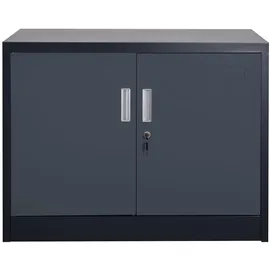 Jet-Line Werkzeugschrank Metall 90 x 40 x 68 cm dunkelgrau