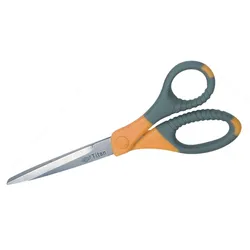 WEDO Schere Titan Plus 18cm grau/gelb