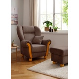 Home Affaire Loungesessel »Milano Vintage«, braun