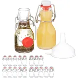 Relaxdays Kleine Flaschen 50 ml 20 St.
